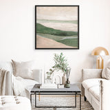 Green Field (Square) Art Print