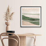 Green Field (Square) Art Print