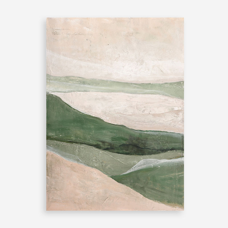 Green Field Art Print