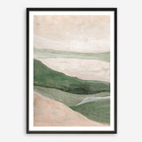 Green Field Art Print