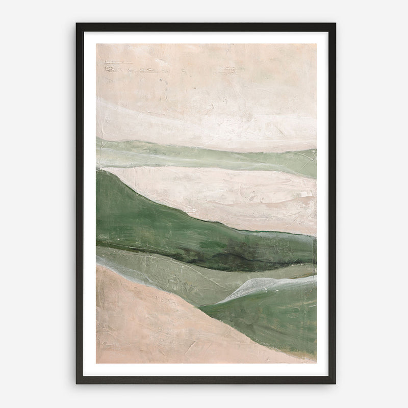 Green Field Art Print