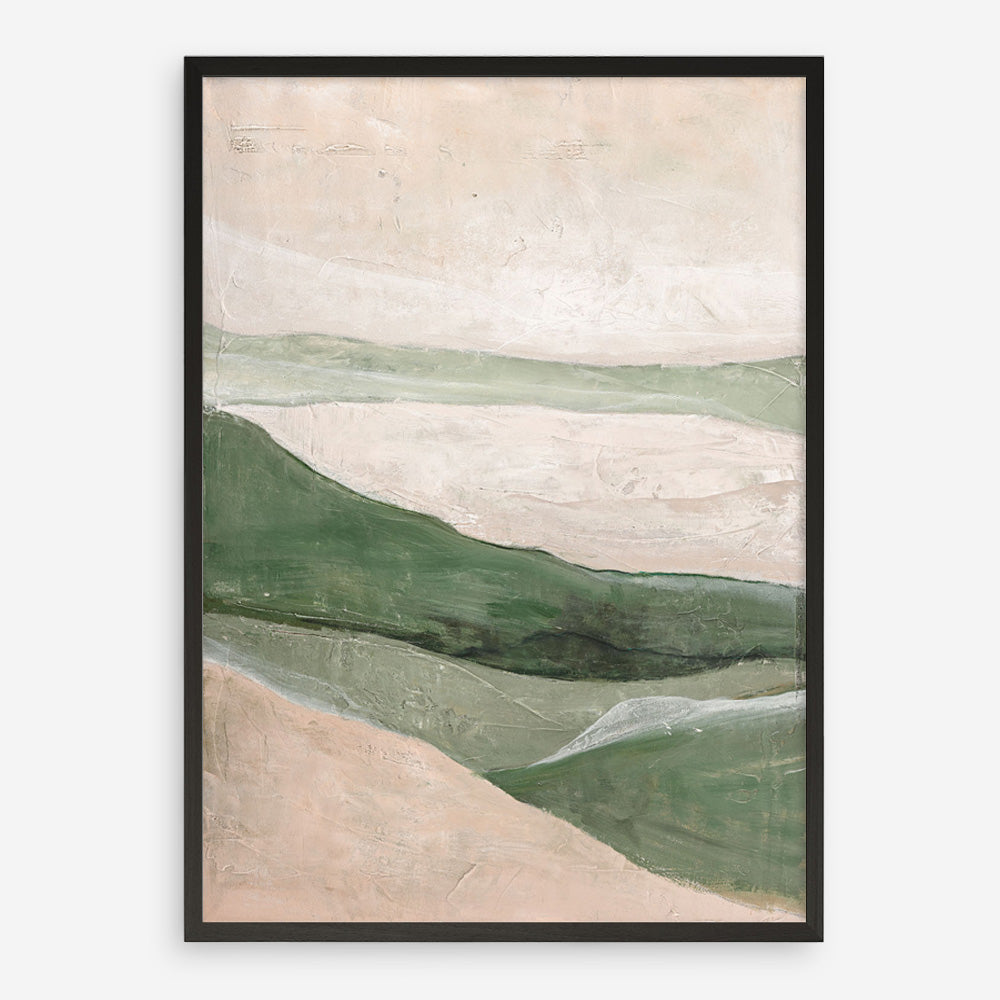 Green Field Art Print