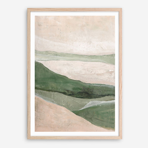 Green Field Art Print