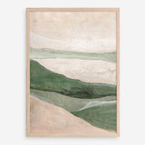 Green Field Art Print