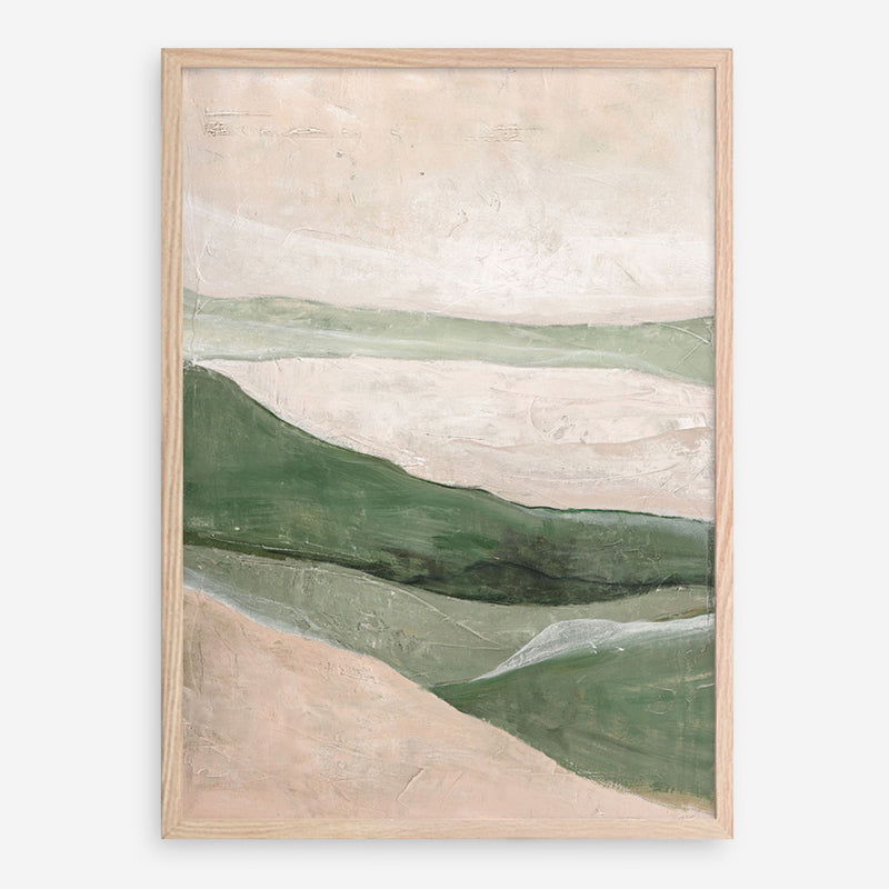 Green Field Art Print