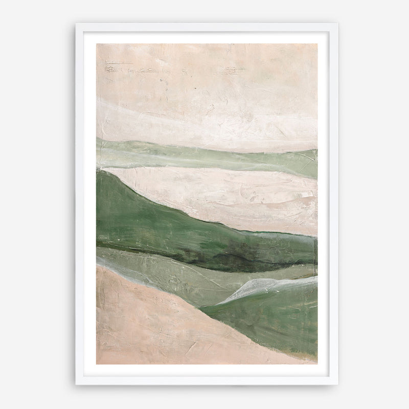 Green Field Art Print