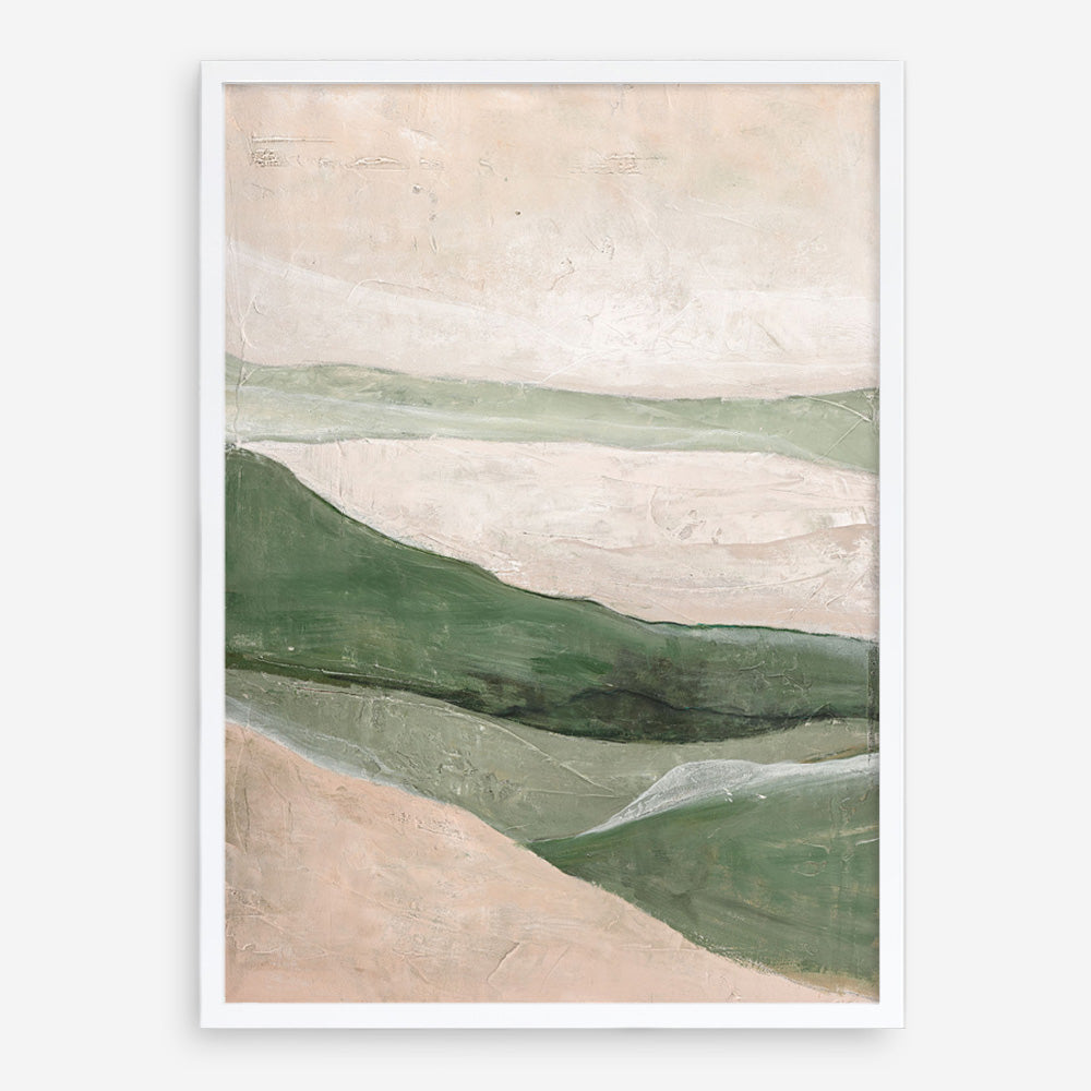 Green Field Art Print