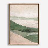 Green Field Canvas Print