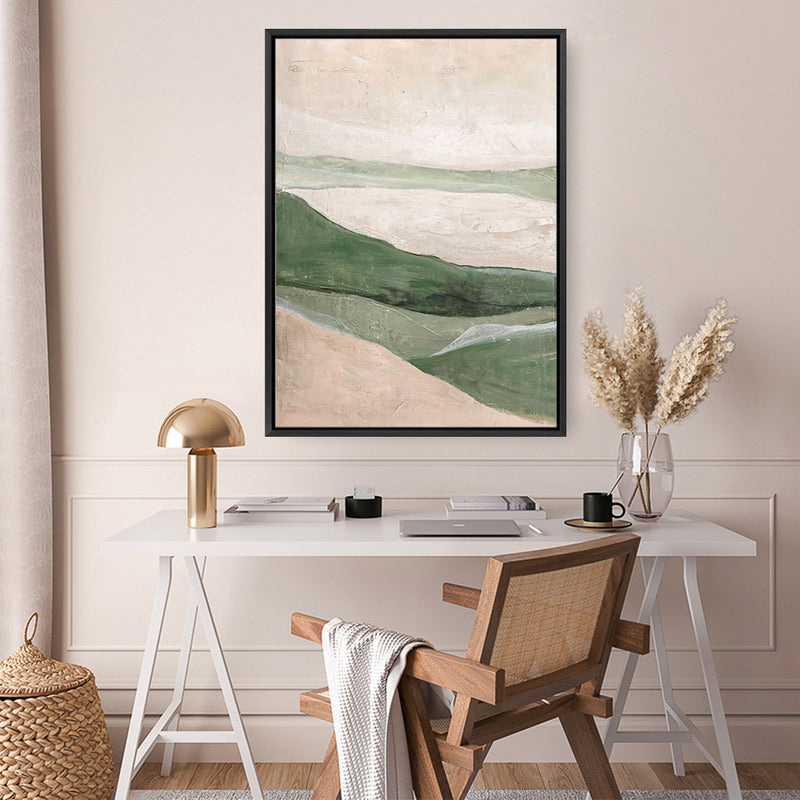 Green Field Canvas Print