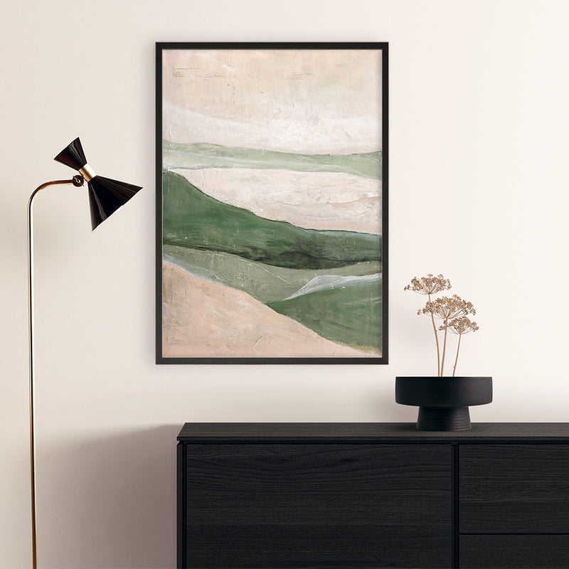 Green Field Art Print