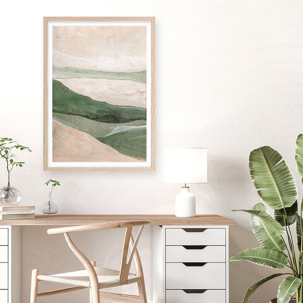 Green Field Art Print