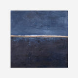 Edge Blue (Square) Art Print