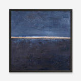 Edge Blue (Square) Art Print