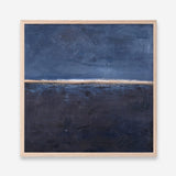 Edge Blue (Square) Art Print