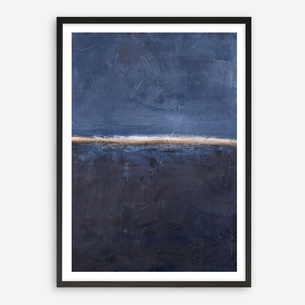 Edge Blue Art Print