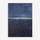 Edge Blue Art Print