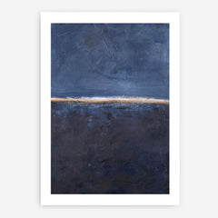 Edge Blue Art Print
