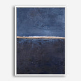Edge Blue Canvas Print