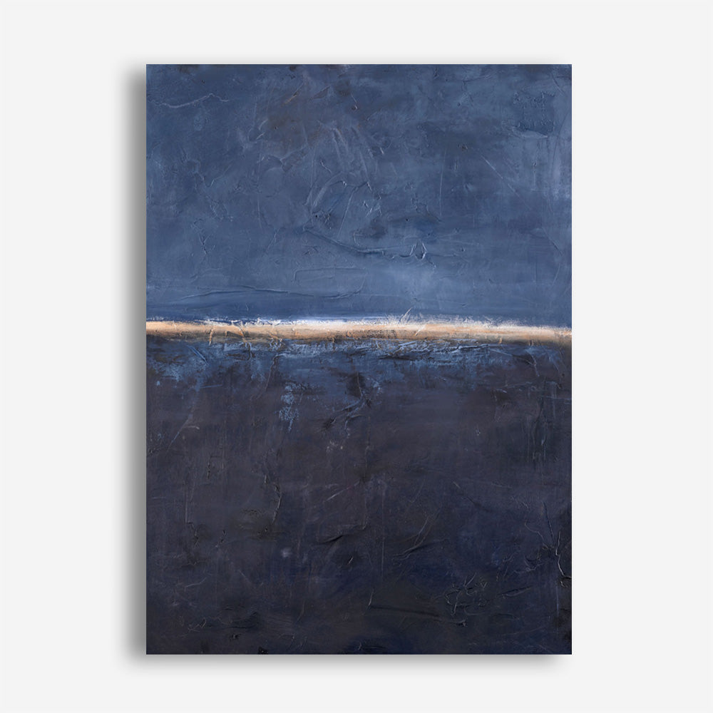 Edge Blue Canvas Print