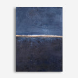 Edge Blue Canvas Print