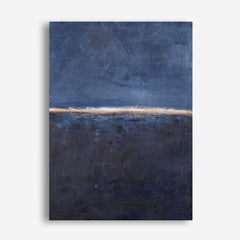 Edge Blue Canvas Print