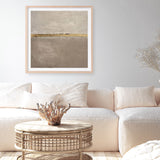 Rituals - Sand (Square) Art Print