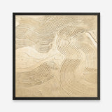 Metallic - Champagne (Square) Art Print