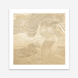 Metallic - Champagne (Square) Art Print