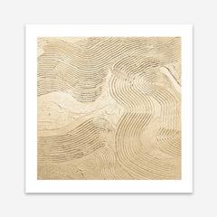 Metallic - Champagne (Square) Art Print