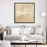 Metallic - Champagne (Square) Canvas Print