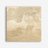 Metallic - Champagne (Square) Canvas Print