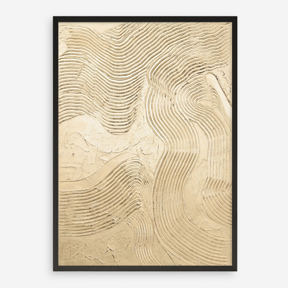 Metallic - Champagne Art Print