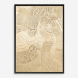 Metallic - Champagne Art Print