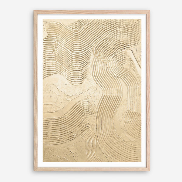 Metallic - Champagne Art Print