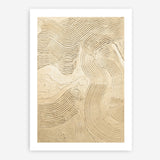 Metallic - Champagne Art Print