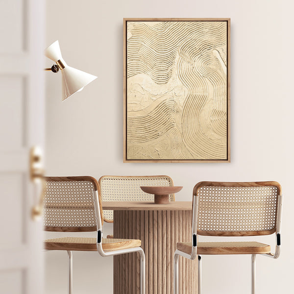 Metallic - Champagne Canvas Print