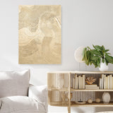Metallic - Champagne Canvas Print