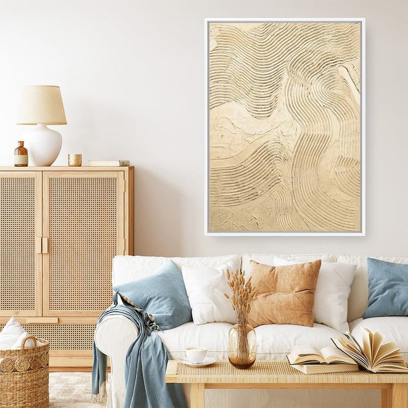 Metallic - Champagne Canvas Print