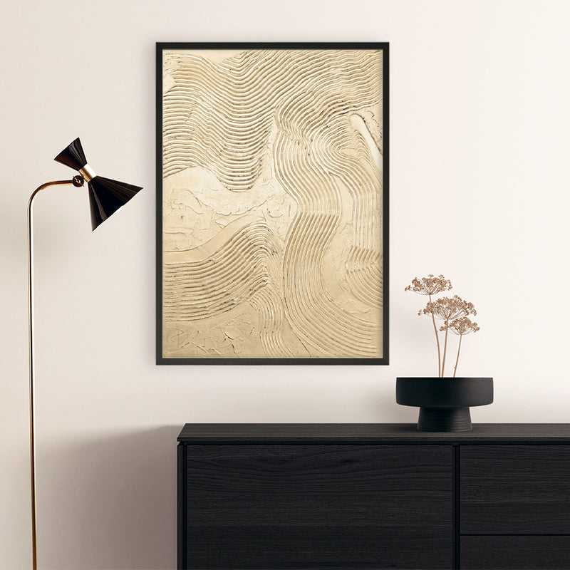 Metallic - Champagne Art Print