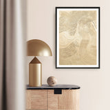 Metallic - Champagne Art Print