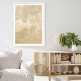 Metallic - Champagne Art Print