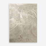 Metallic - Silver Art Print