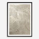Metallic - Silver Art Print
