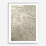 Metallic - Silver Art Print