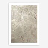 Metallic - Silver Art Print