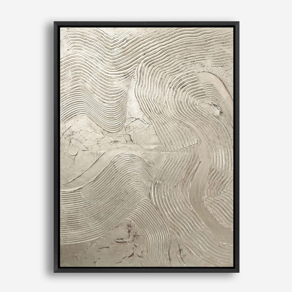 Metallic - Silver Canvas Print