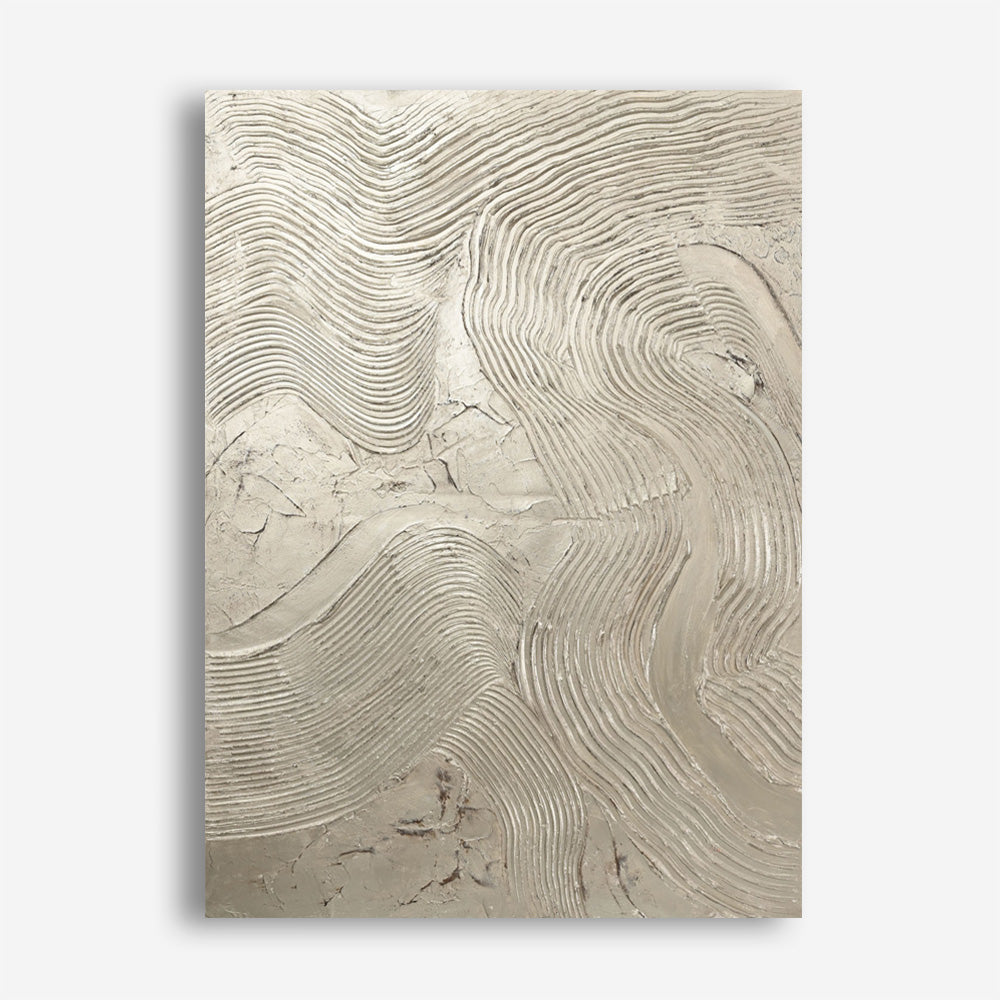 Metallic - Silver Canvas Print