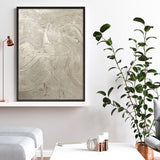 Metallic - Silver Art Print