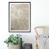 Metallic - Silver Art Print