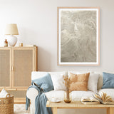 Metallic - Silver Art Print